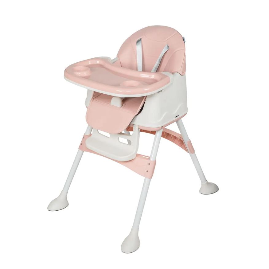 Organiovita Cadeira de Alimentação Portátil Bebê Honey Maxi Baby Rosa