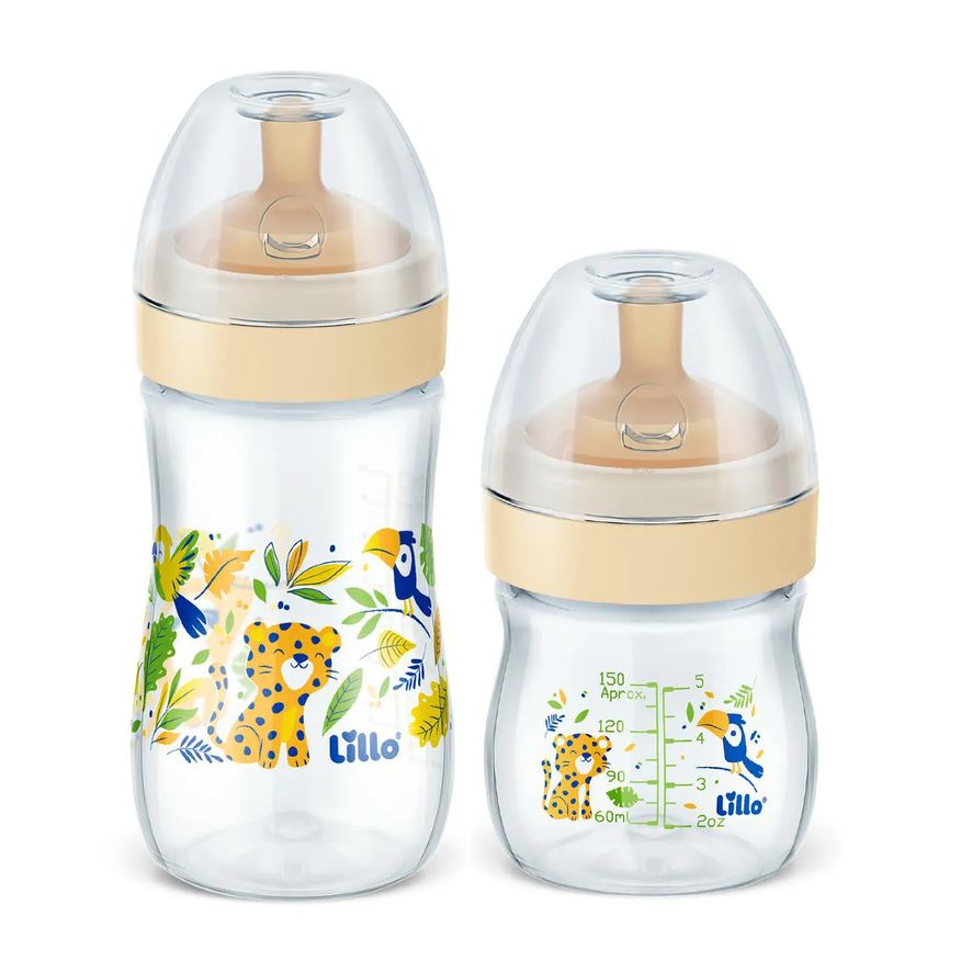 Lillo Kit 2 Mamadeiras Super Evolution Bico Látex 150/300ml