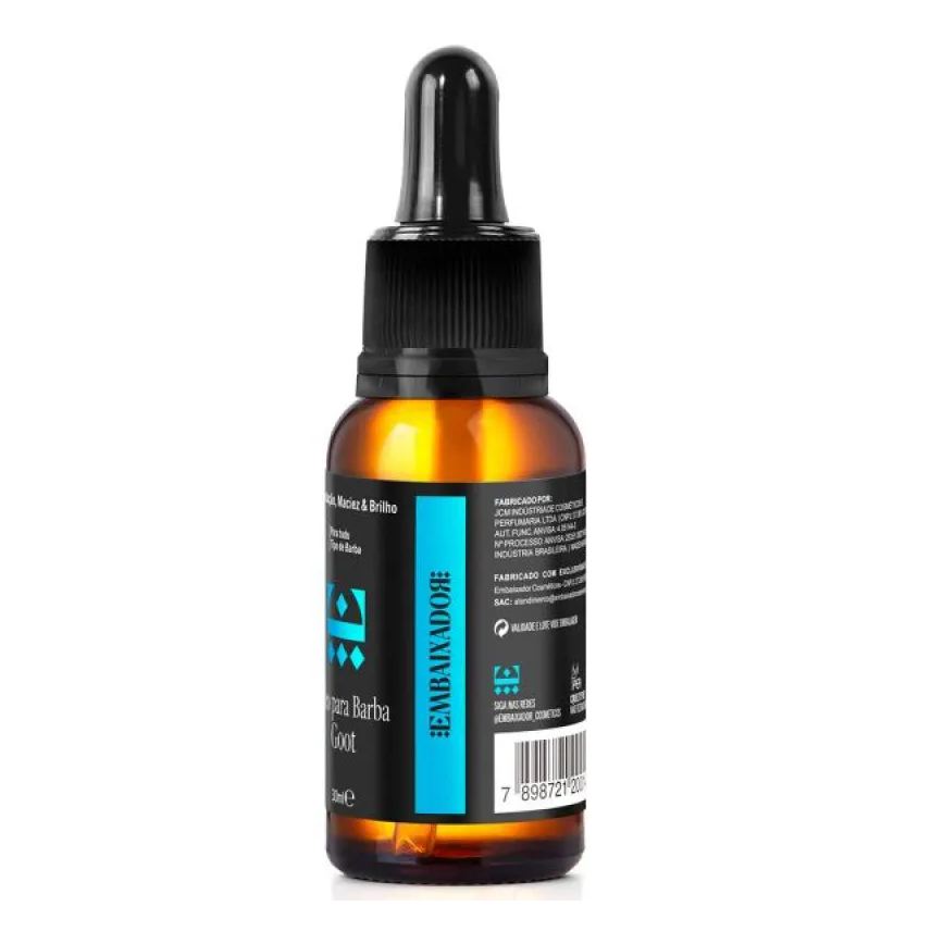 Barba Kit Goot - Óleo + Balm + Shampoo Barba Embaixador 200ml