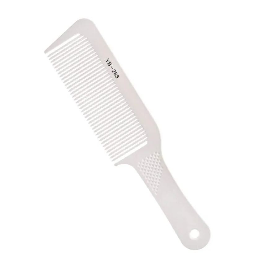 de Pente Corte Clipper Comb com Guia Yb-283 Umi Branco
