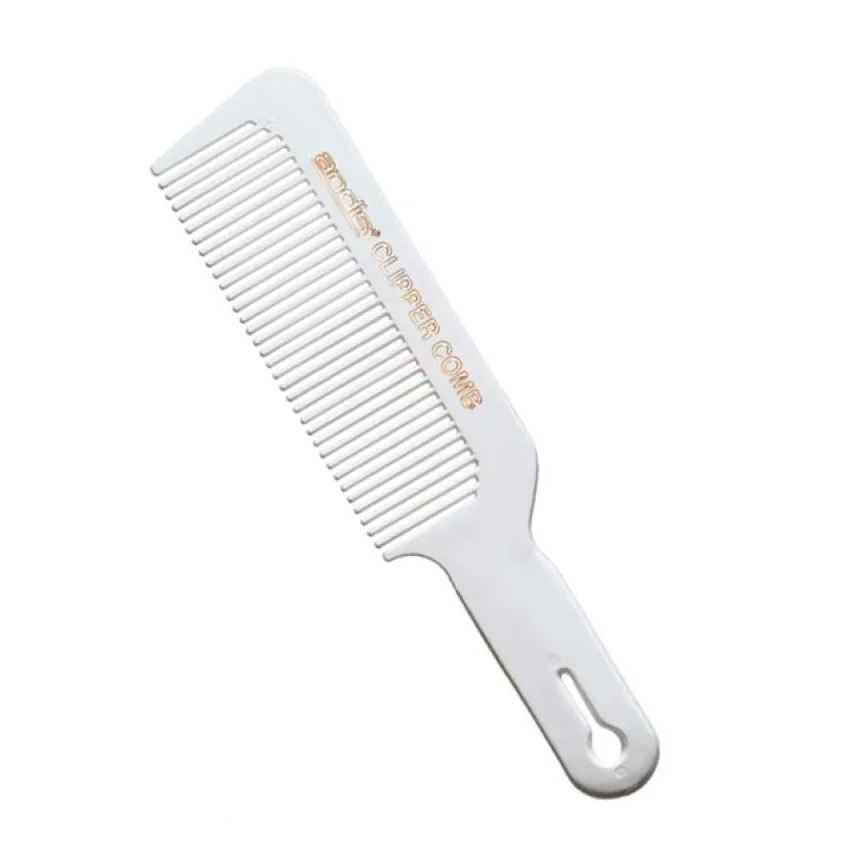 Andis Pente de Corte Barbeiro Cabeleireiro Clipper Comb Branco