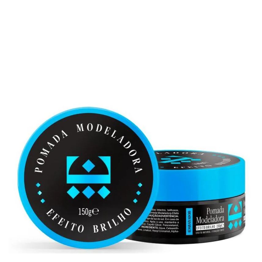 para Pomada Cabelo Efeito Brilho Embaixador 150g
