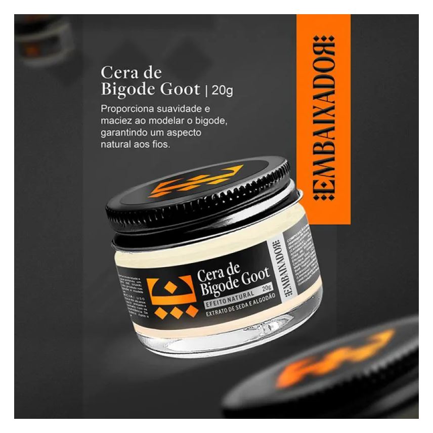 para Cera Bigode Goot Embaixador 20g