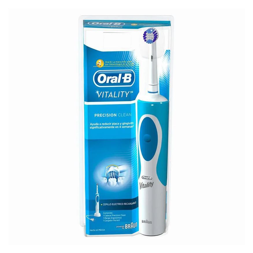Oral-B Kit Escova Elétrica Vitality D12 110v + Refil Cross Action - 2 unidades