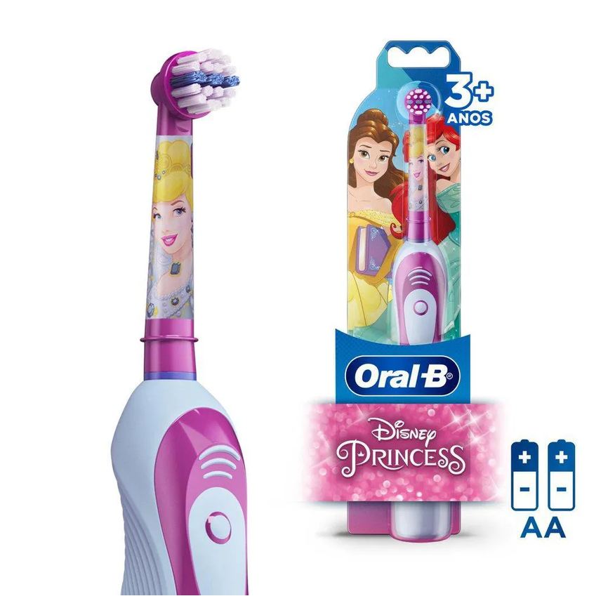 Oral-B Escova Elétrica Disney Princess + 2 Pilhas Aa