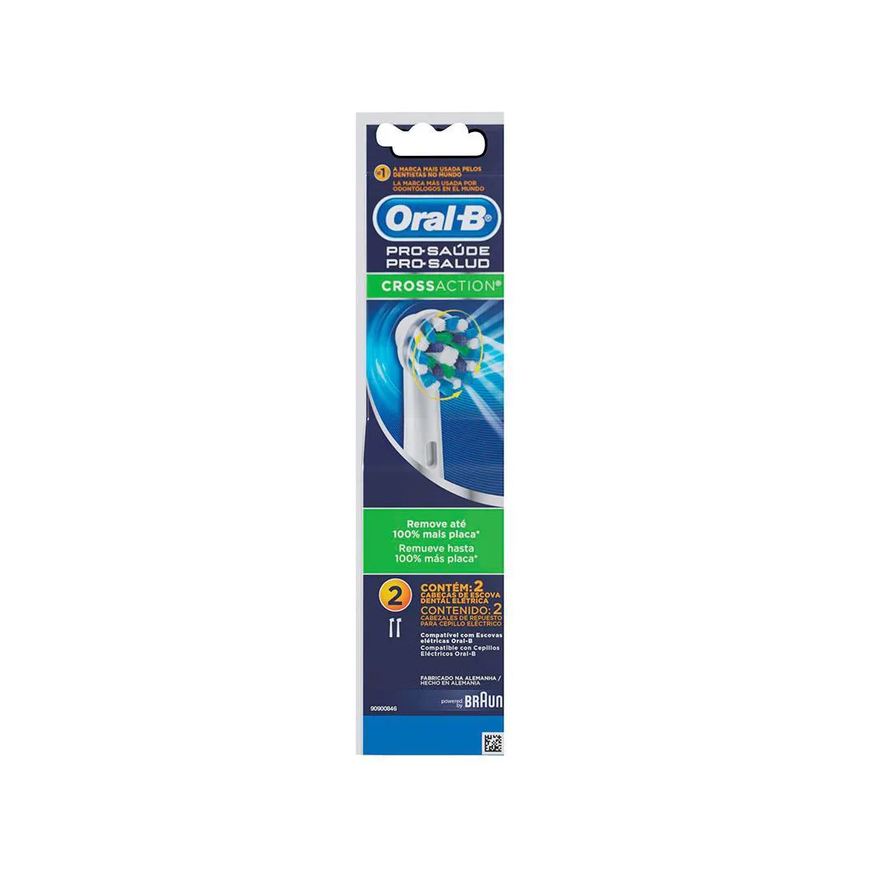 Oral-B Kit Refil Escova Elétrica Cross Action