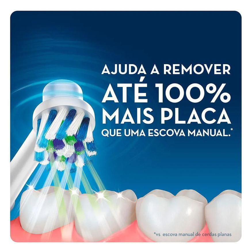 Oral-B Kit Refil Escova Elétrica Cross Action