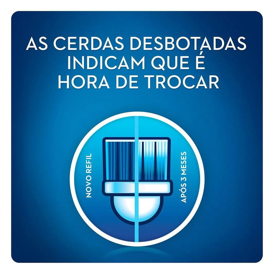 Oral-B Kit Refil Escova Elétrica Cross Action