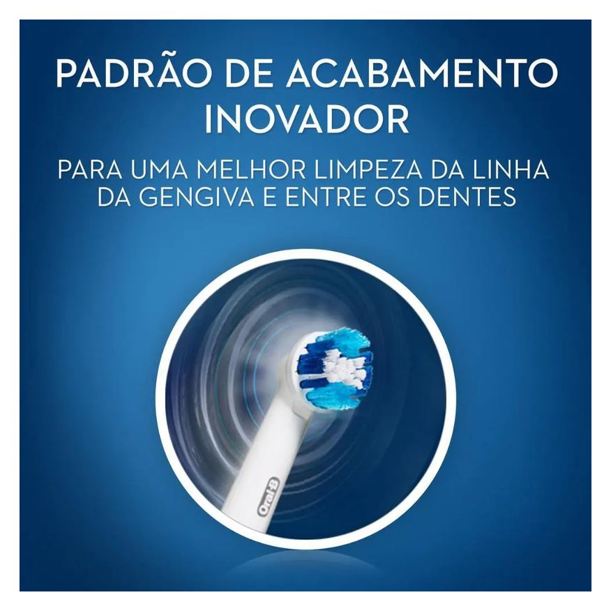 Oral-B Refil Escova Elétrica Precision Clean - 4 unidades