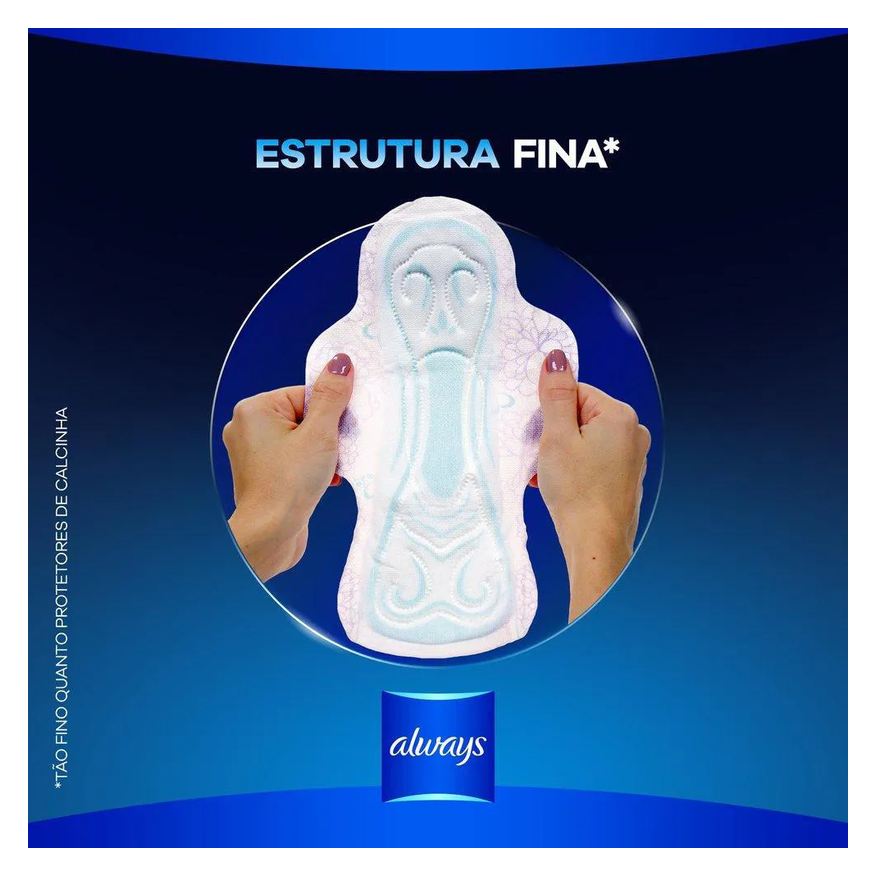 Noturno Absorvente Always Noites Tranquilas Cobertura Seca com Abas