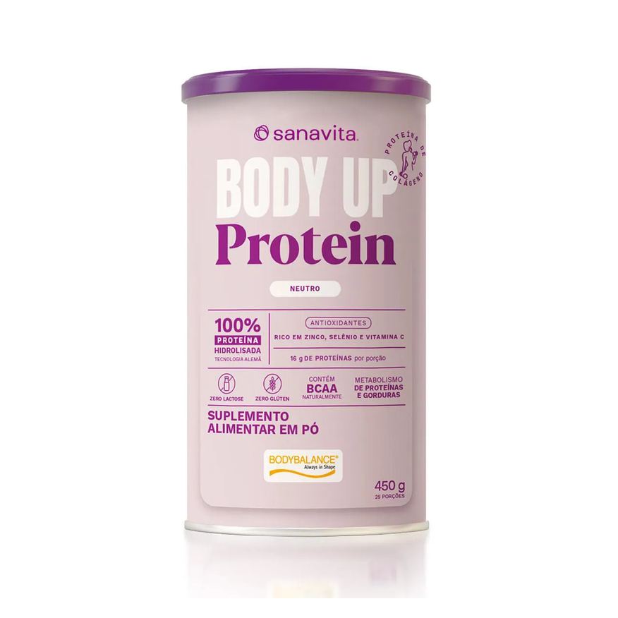 Sanavita Suplemento Body Up Sabor Neutro 450g