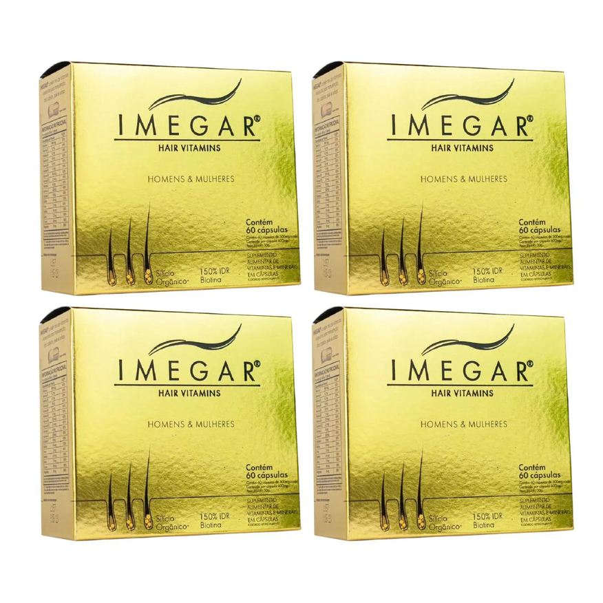Prowin Kit C4 Suplemento Imegar Homens Mulheres C60