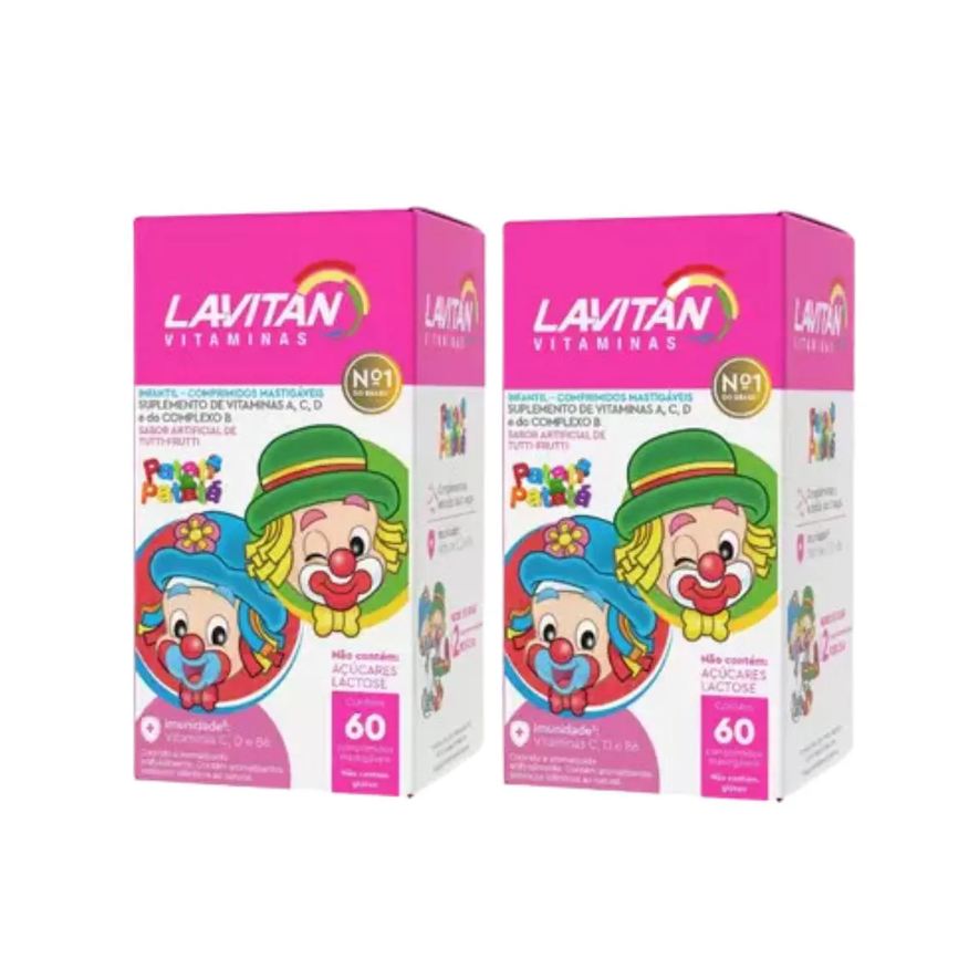 Cimed Kit C2 Suplemento Infantil Tutti Frutti C60 – Lavitan