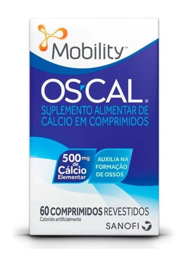 Sanofi Suplemento Alimentar Os-cal 500mg 60cpr