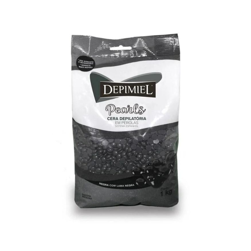 Depimiel Cera Depilatória Lama Negra 1000g