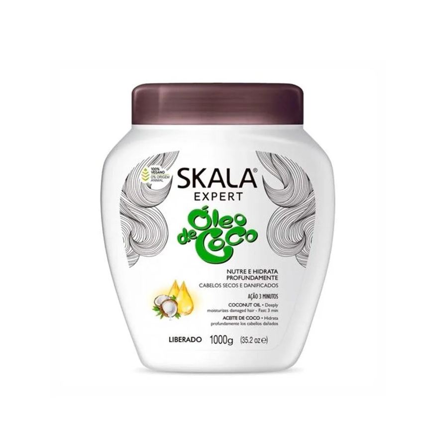 Skala Creme de Hidratação Óleo de Coco 1kg