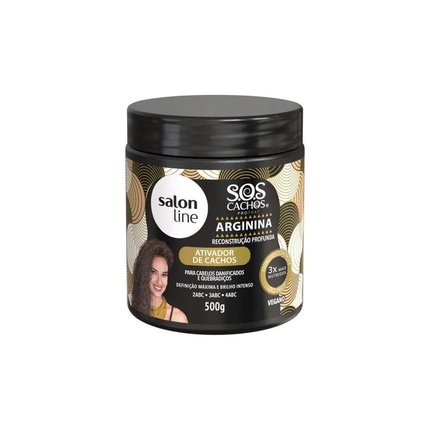 Salon Line Ativador de Cachos Reconstrução 500g