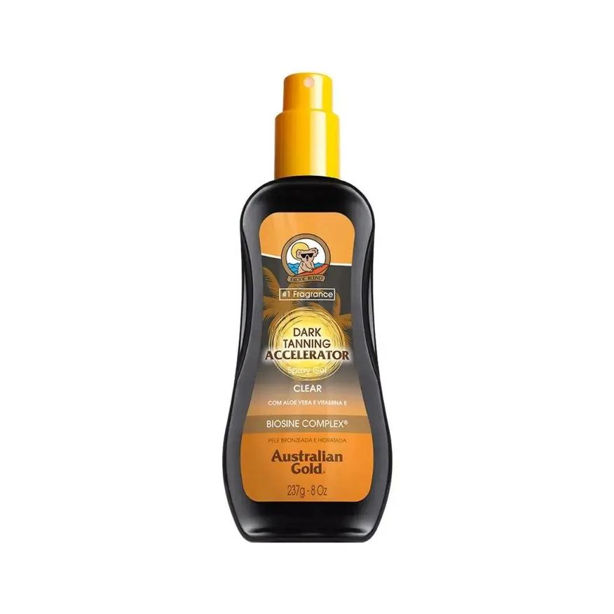 Australian Gold Bronzeador Acelerador Clean Dark Tanning 237ml