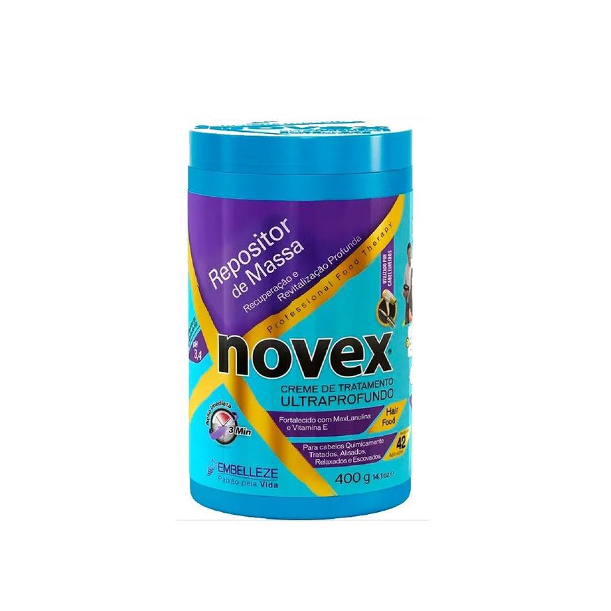 Novex Máscara de Tratamento Repositor de Massa 400g