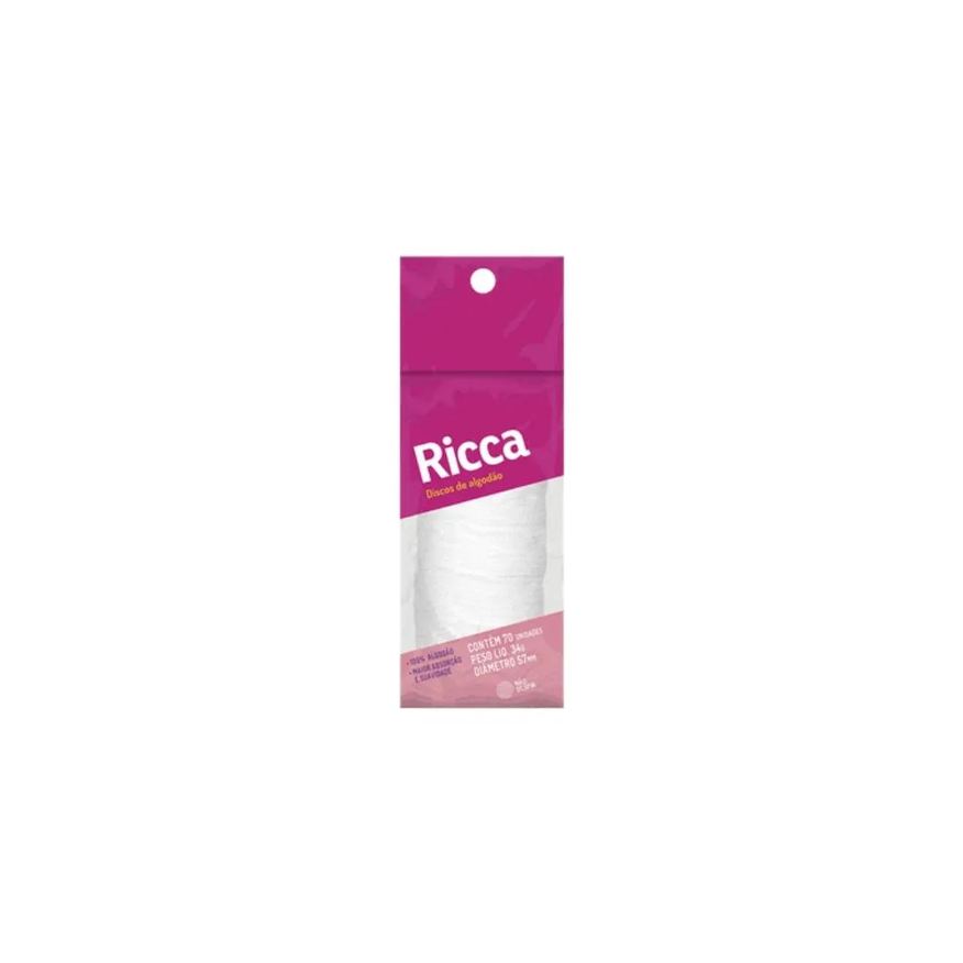 Ricca Algodão Discos 70un
