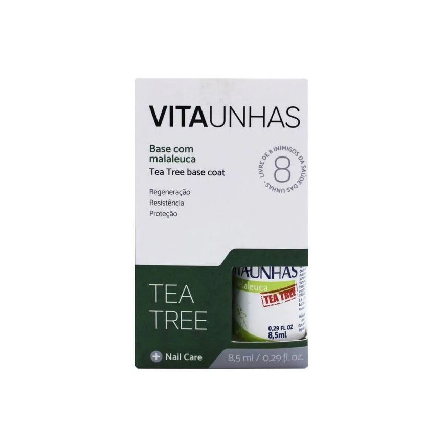 Vitaunhas Esmalte Base Melaleuca 8ml