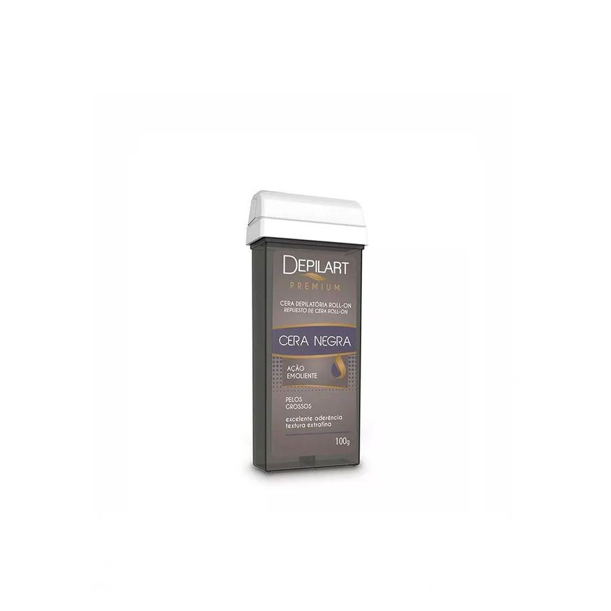 Depilart Cera Depilatória Roll On Premium Negra Refil 100g