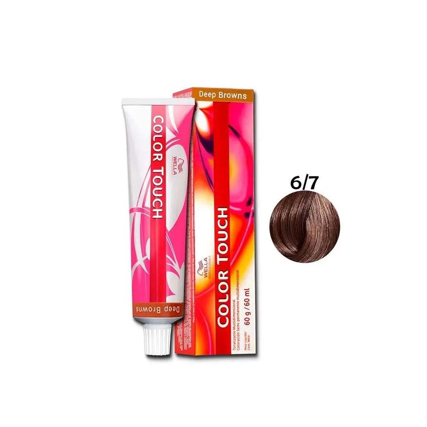 Color Touch Tonalizante 6.7 Louro Escuro Marrom