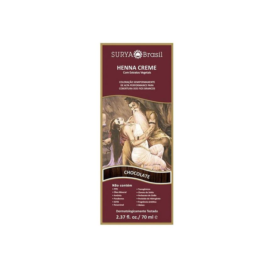 Surya Henna Creme Natural Chocolate