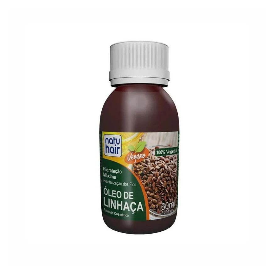 Natuhair Óleo Capilar Natu Hair Linhaça 60ml