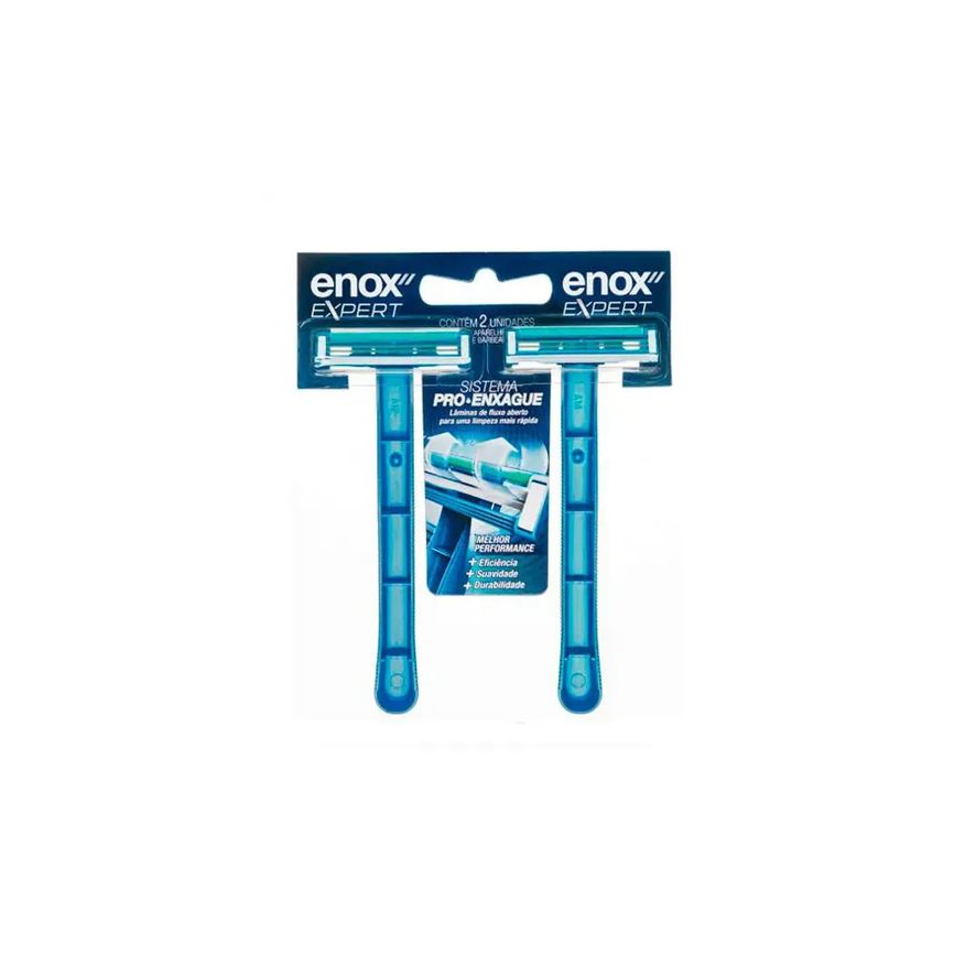 Big Universo Aparelho de Barbear Enox Expert Masc C/2un
