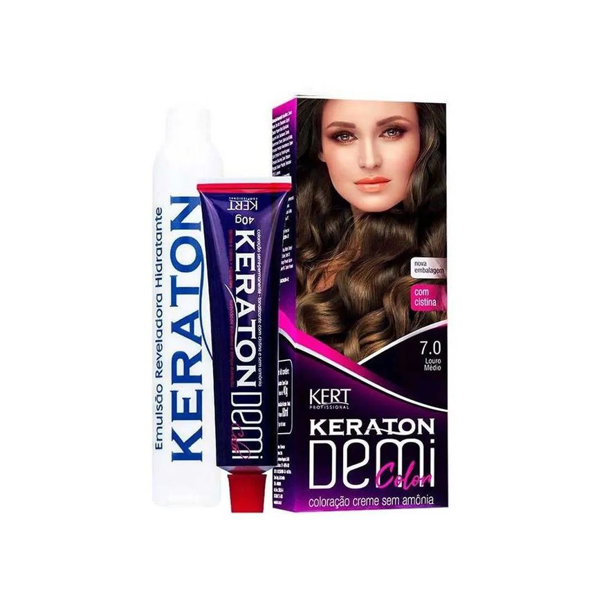 Demi Color Tonalizante 7.0 Louro Médio