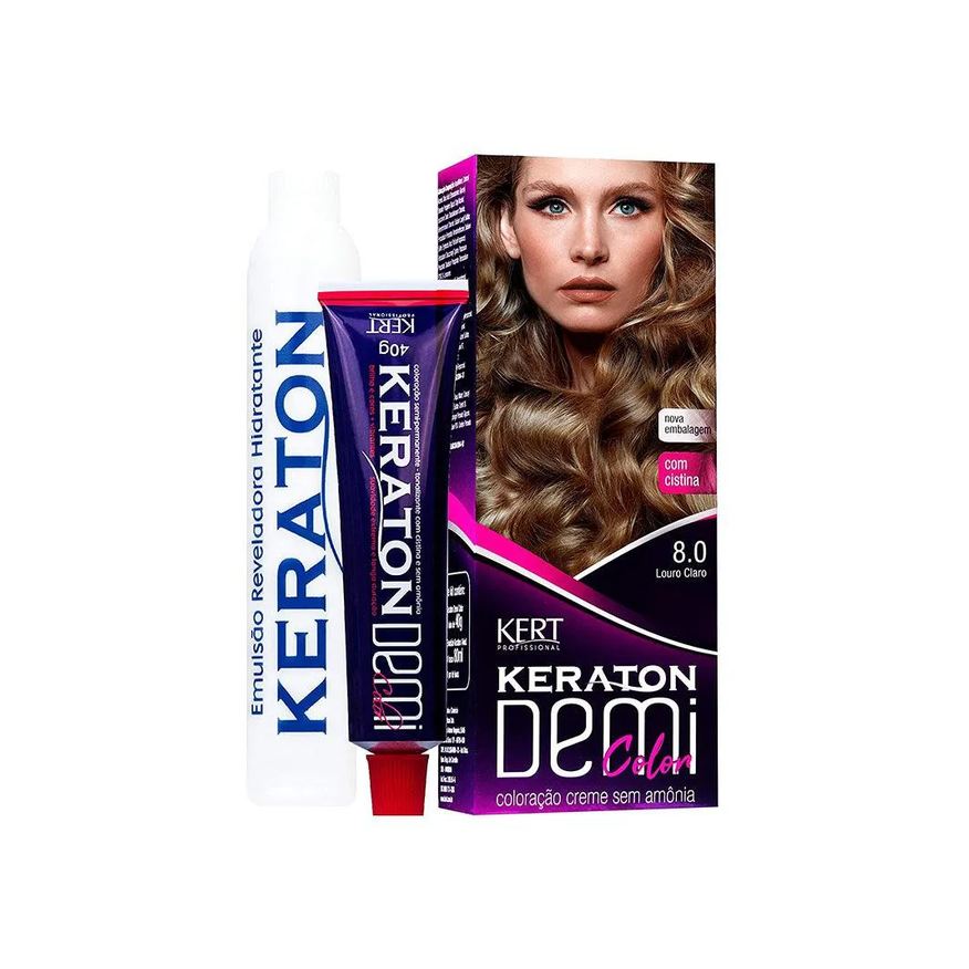 Demi Color Tonalizante 8.0 Louro Claro