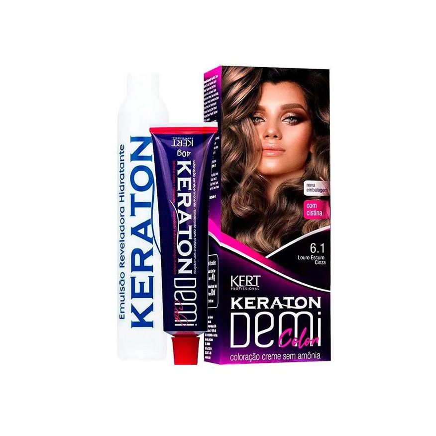 Demi Color Tonalizante 6.1 Louro Escuro Cinza