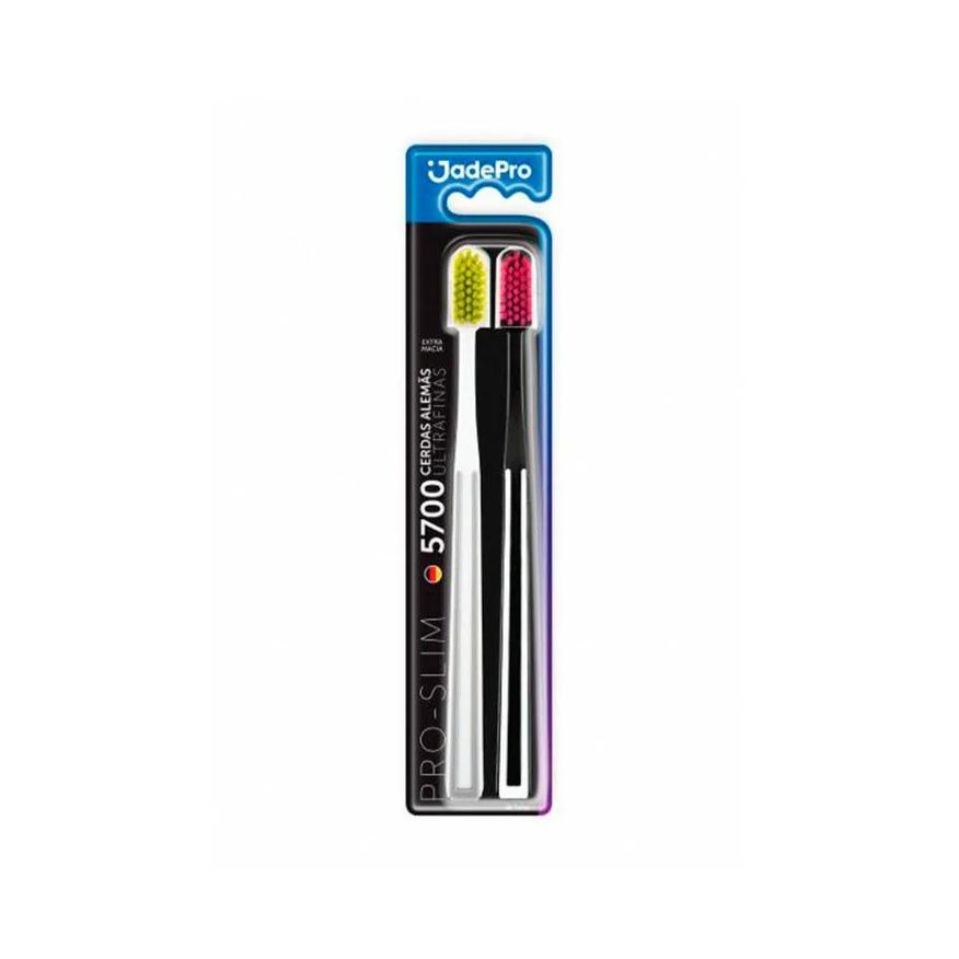 Jadefrog Escova Dental Pro Slim C/2un