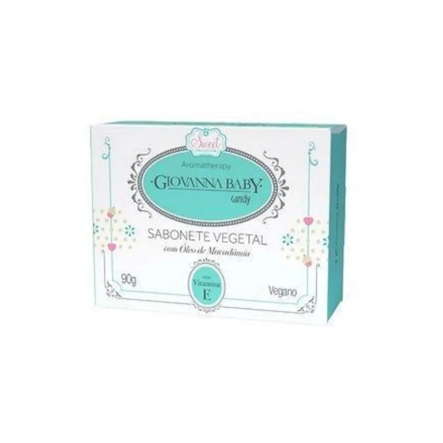Giovanna Baby Sabonete Vegetal Retangular Candy 90g