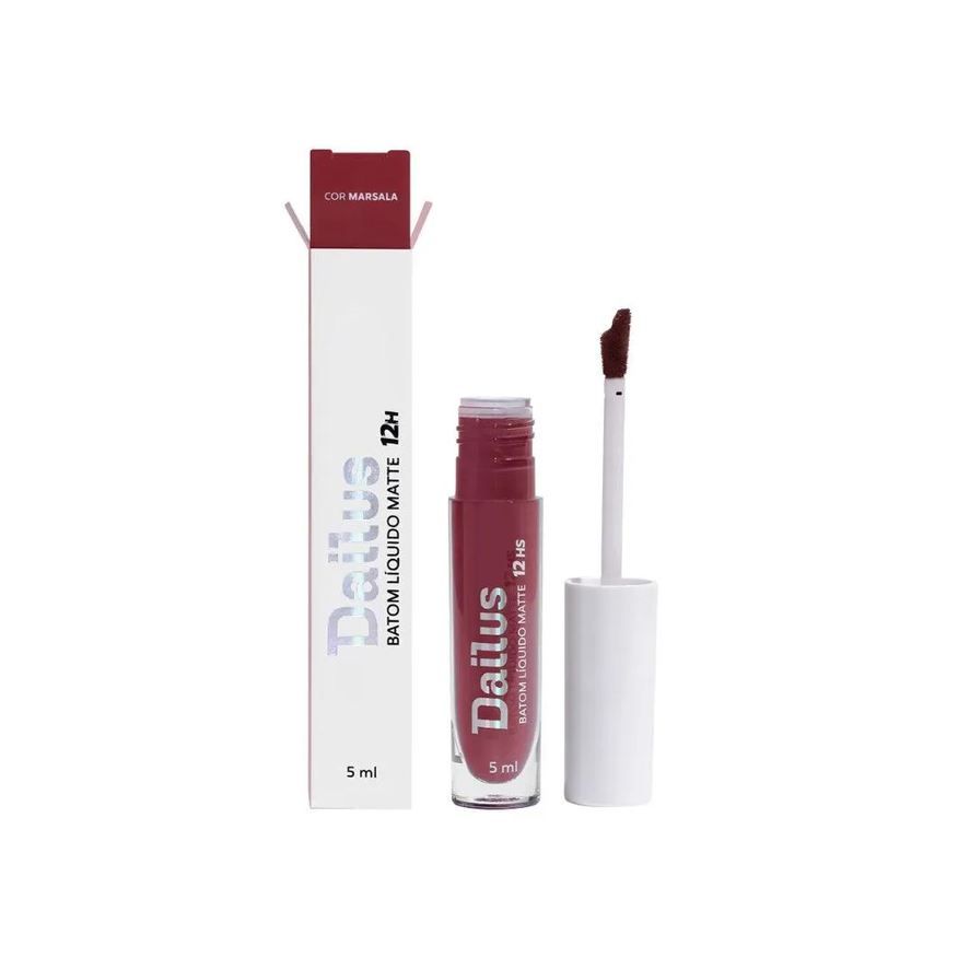 Dailus Batom Líquido Matte 24h Marsala