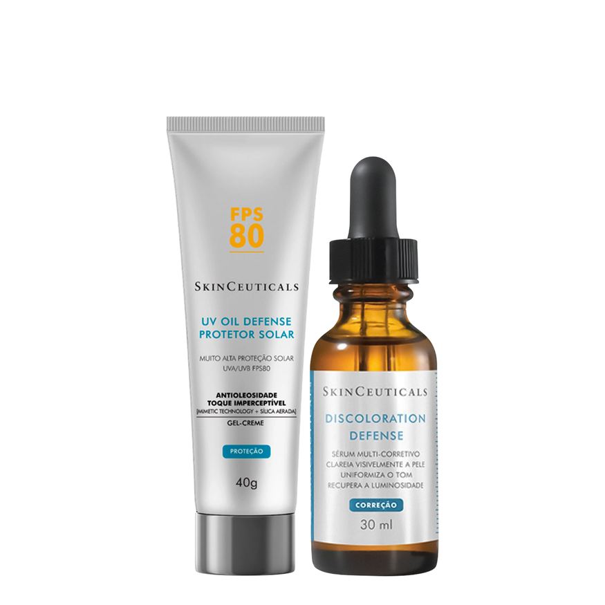 SkinCeuticals Kit Discoloration Defense FPS 80 (2 Produtos)