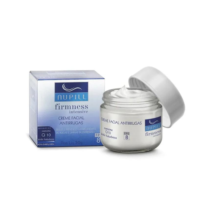 Nupill Creme Hidratante Facial Antirugas Q10 50g