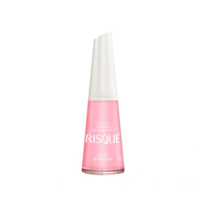 Risqué Esmalte Risque Cremoso Rose Bombom