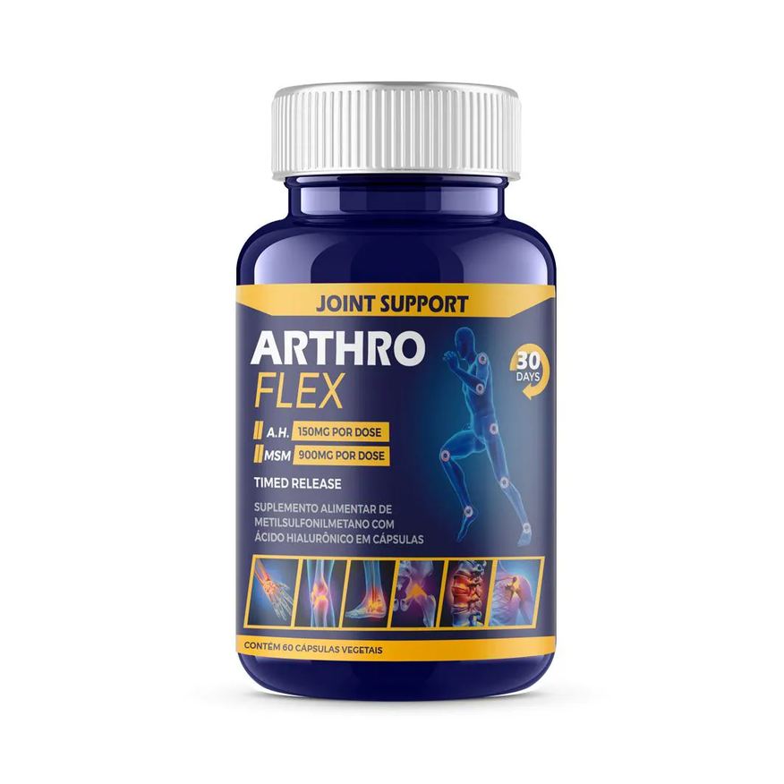 Gauer Do Brasil Arthro Flex 60 Cápsulas Gaction