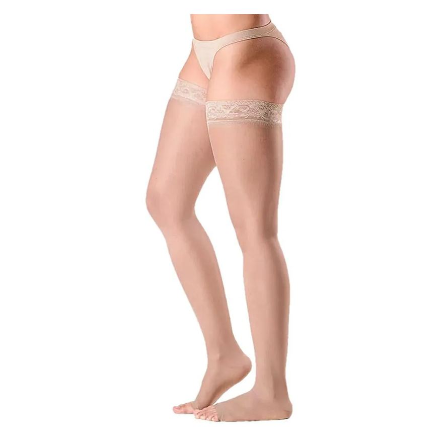 Venosan Meia 7/8 Sigvaris Audace 15-20mmhg Aberta Natural Tam 1