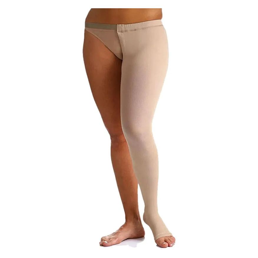 Artemidis Meia 7/8 Cinta Sigvaris 30-40mmhg Aberta Natural Esquerdo G2