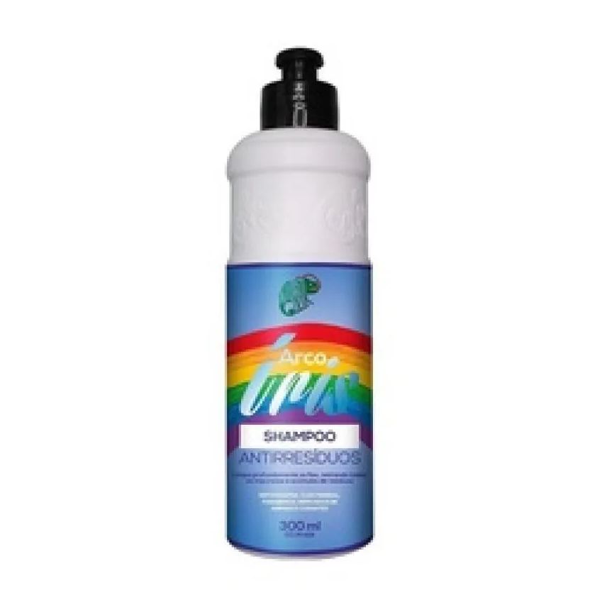 Kamaleão Color Shampoo Anti Resíduos Cosmética Arco-íris 300ml