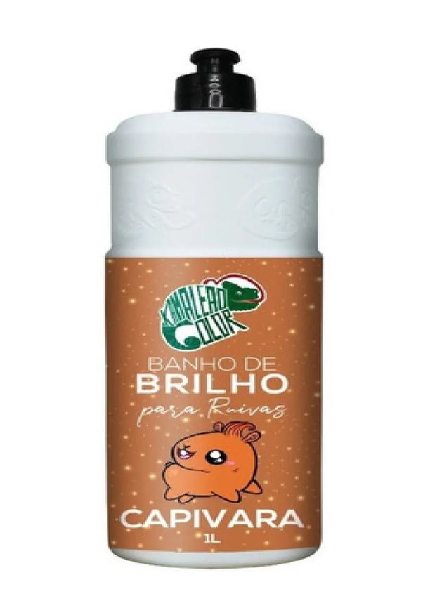 Kamaleão Color Banho de Brilho para Ruivas Capivara 1 Litro