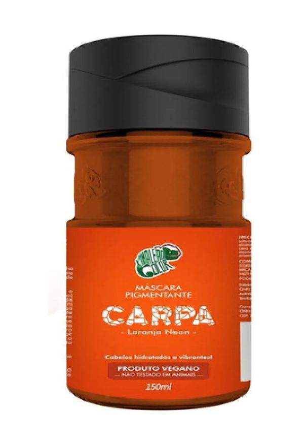 Kamaleão Color Máscara Tonalizante Carpa Laranja Neon 150ml