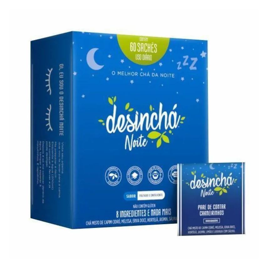 Desinchá Noite 60 Sachês