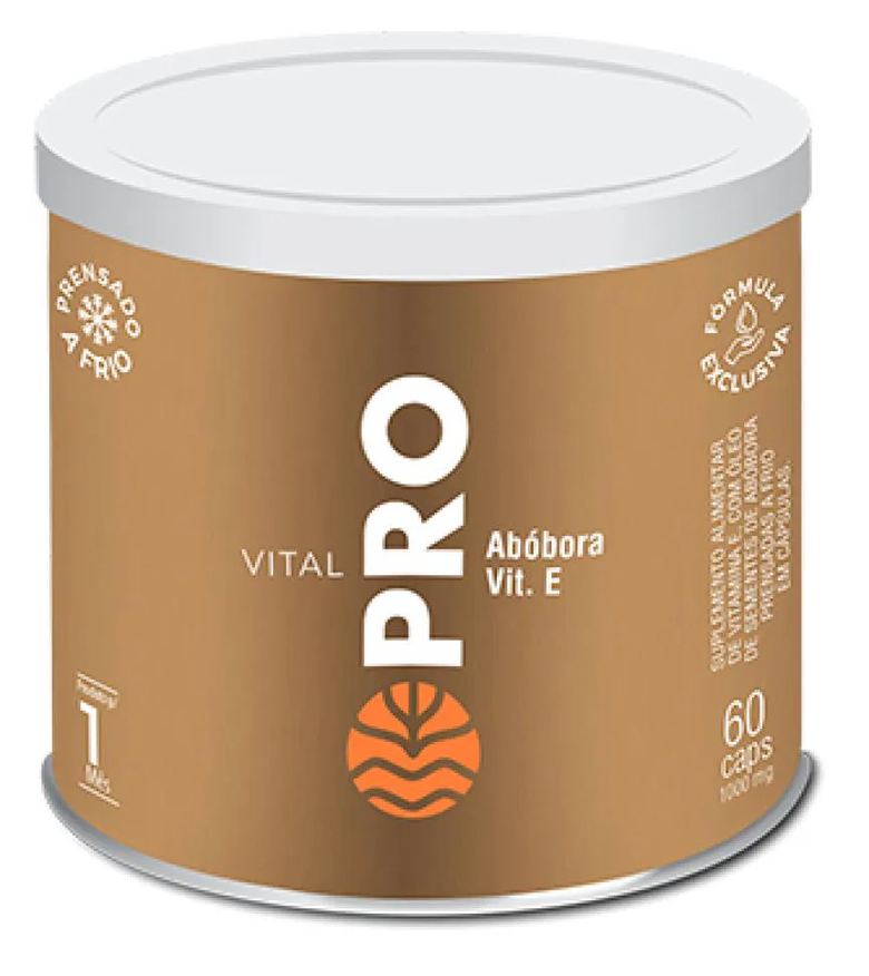 Vital Âtman Óleo de Sementes de Abóbora Prensado a Frio - Vital Pro 60 Cápsulas