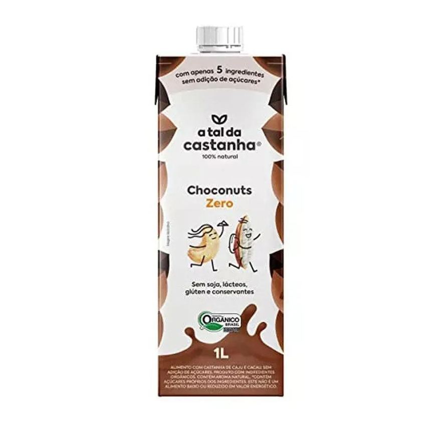 Coltrineo Bebida Vegetal Choconuts Zero a Tal da Castanha 1l Unica