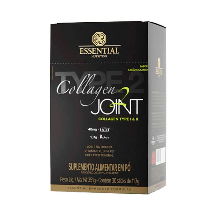 Essential Nutrition Collagen 2 Joint Limão Siciliano 351g (30un) Unica