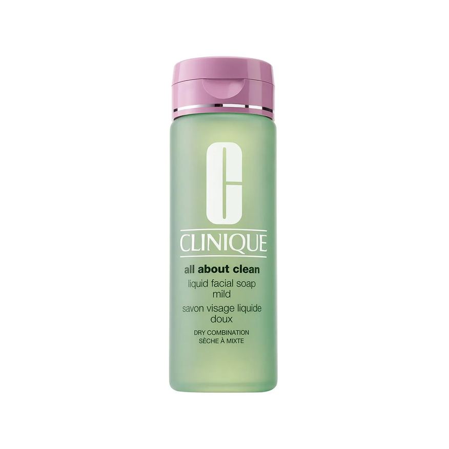 Clinique Sabonete Líquido Facial All About Clean Pele Seca 200ml